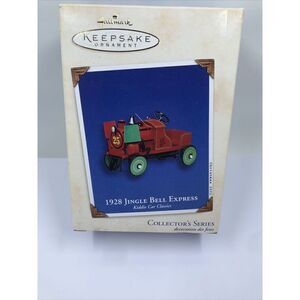 Hallmark Keepsake Ornament - 1928 Jingle Bell Express - Kiddie Car Classics 2002